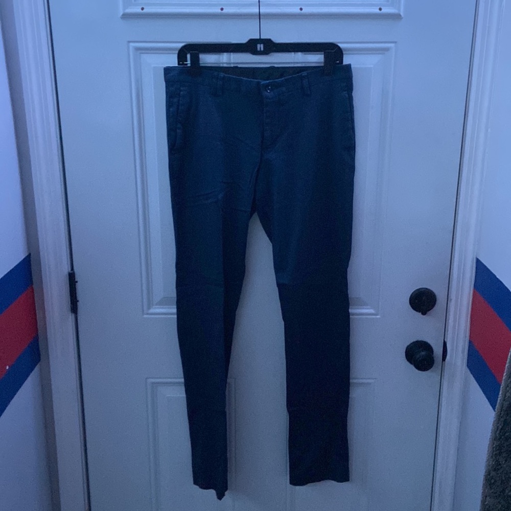 Zara Men Blue Dress Pants